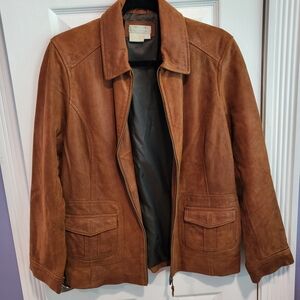 The Territory Ahead Brown Leather Jacket